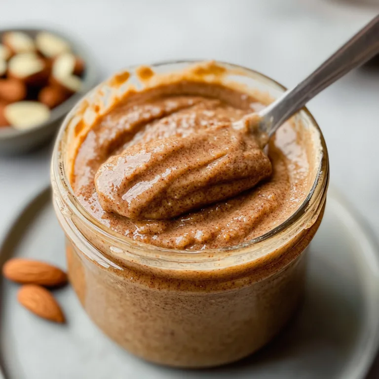 Creamy Homemade Almond Butter: Easy 5-Minute Recipe