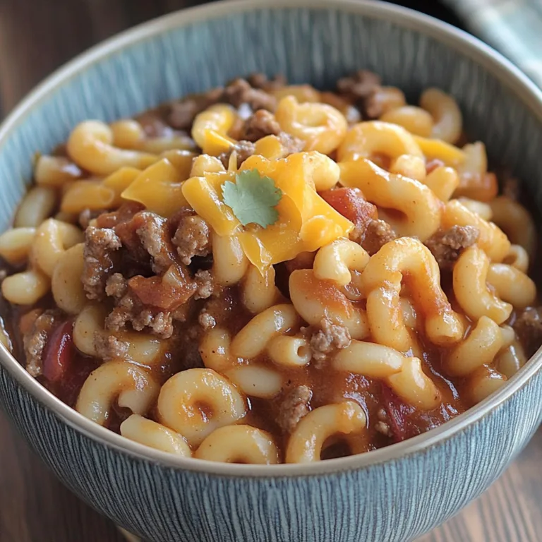 Delicious Crock Pot Cheddar Chili Mac Recipe You’ll Love