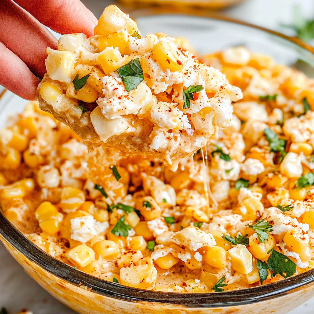 Recipe preparation for Street Corn Dip
