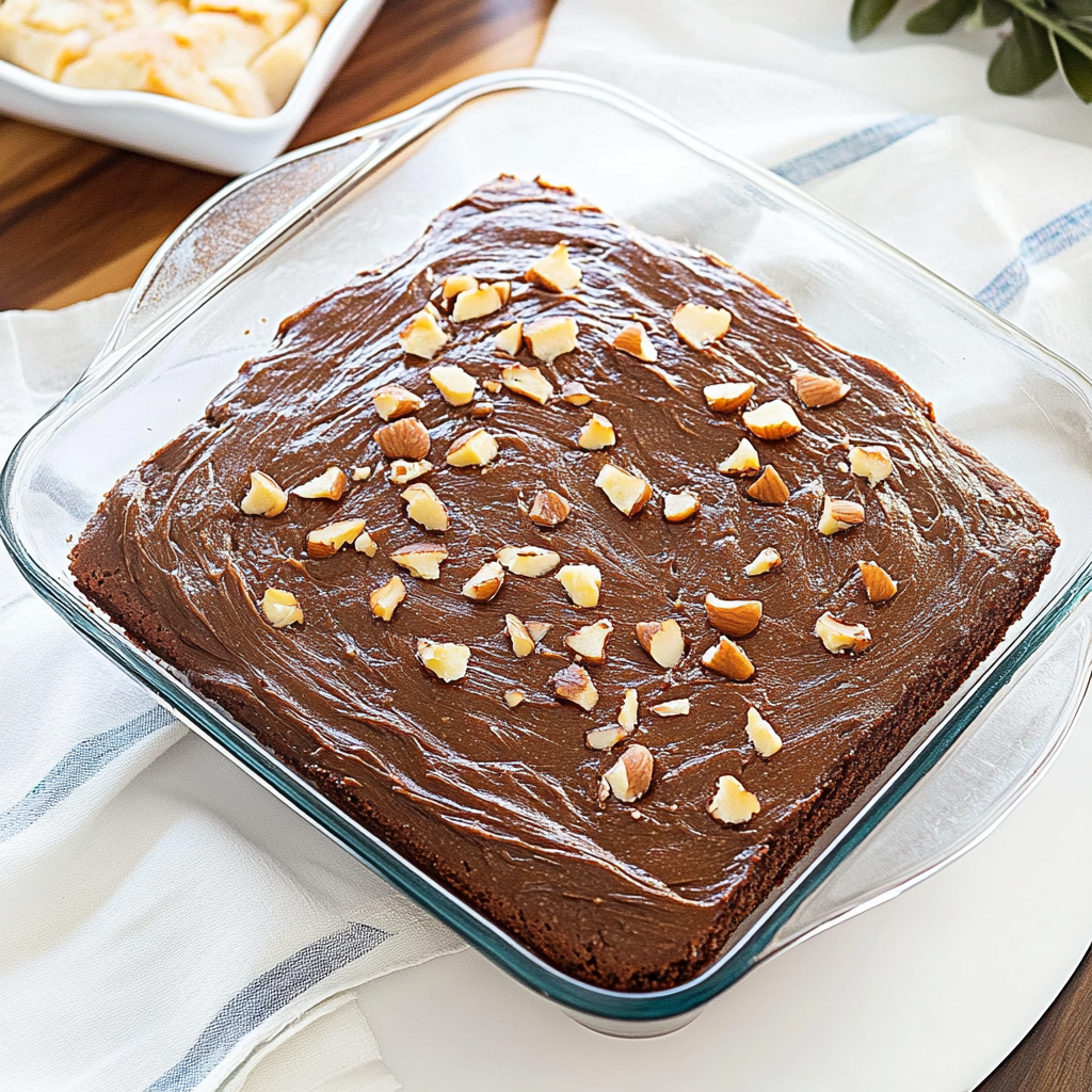 Recipe preparation for Texas Sheet Cake