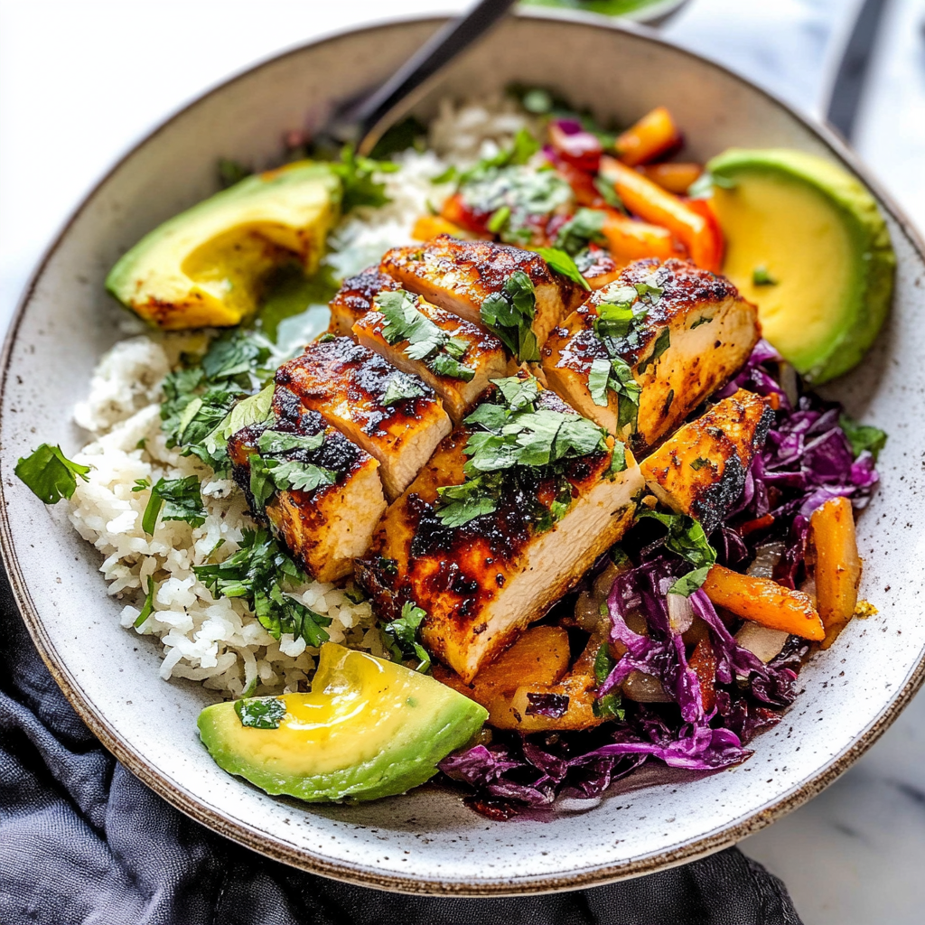 Recipe preparation for Blackened Chicken
