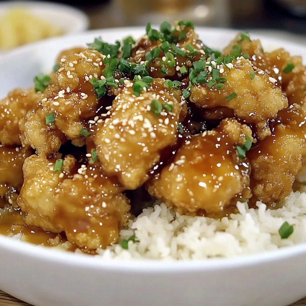 Recipe preparation for Crispy Honey Chicken