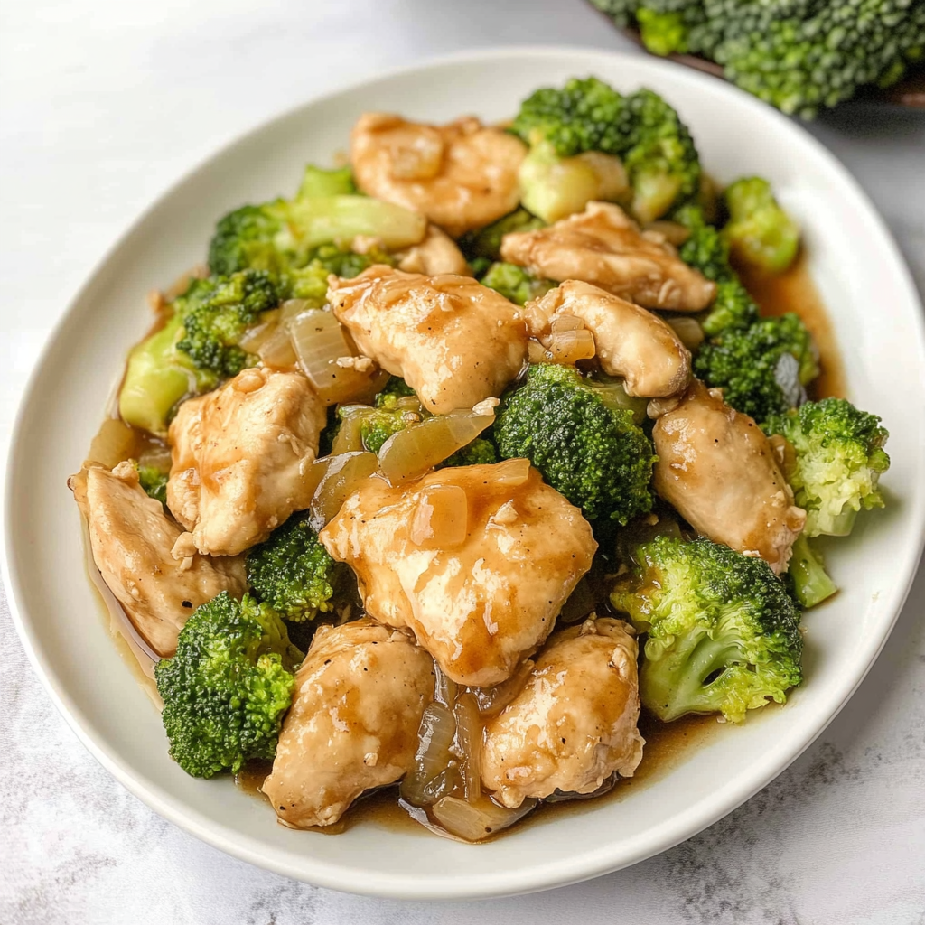 Recipe preparation for Chicken and Broccoli