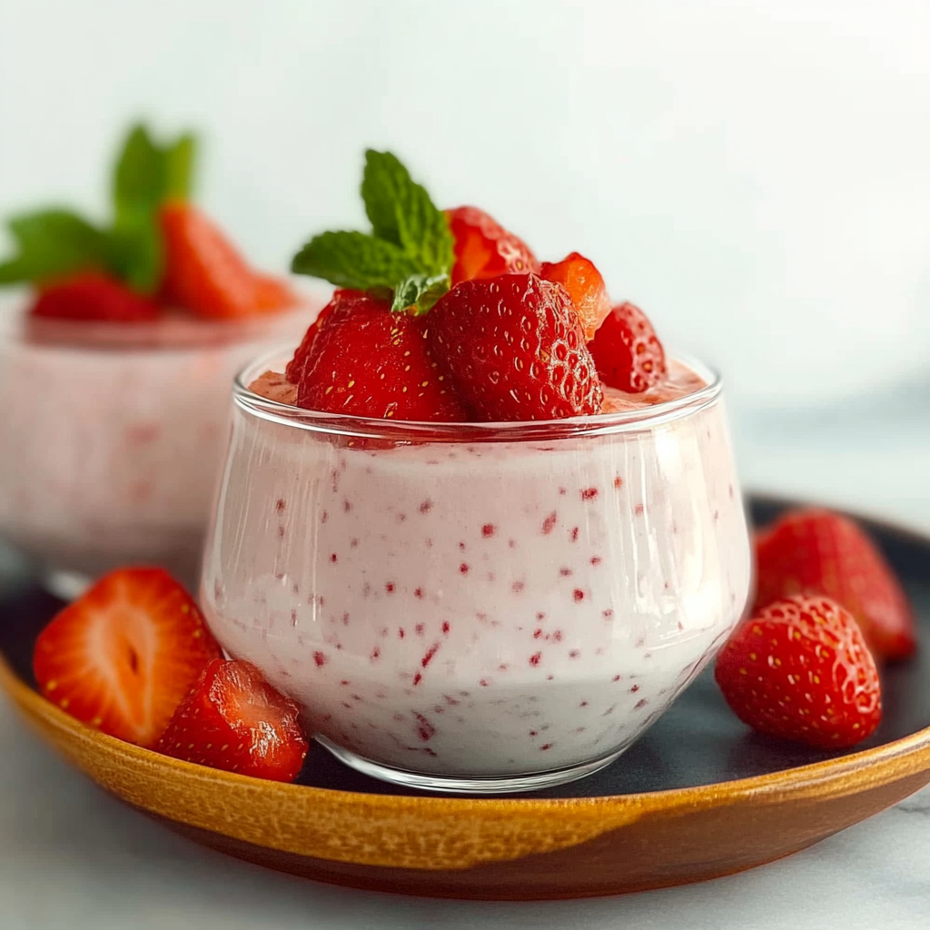 Recipe preparation for Strawberry Sago