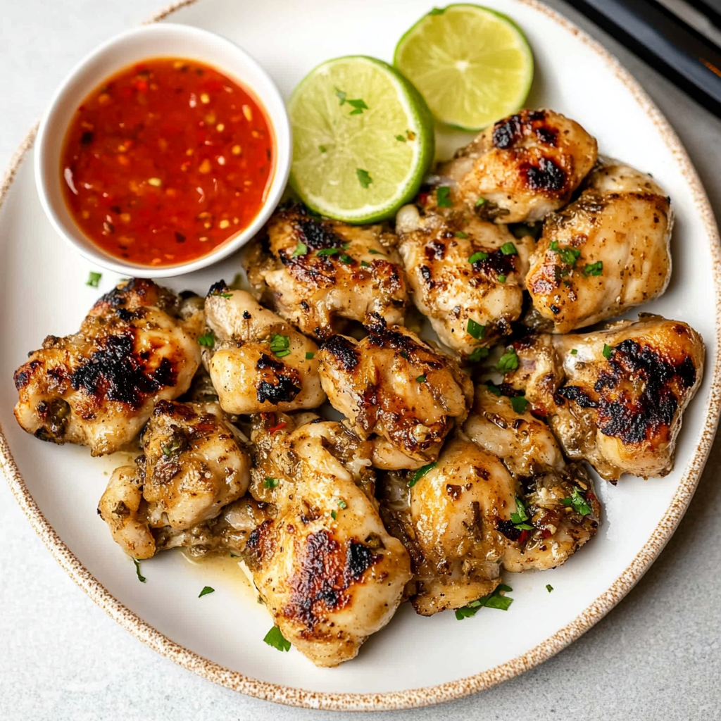 Recipe preparation for Lemongrass Chicken