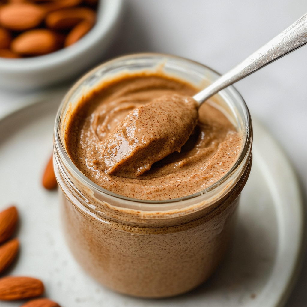 Recipe preparation for Homemade Almond Butter