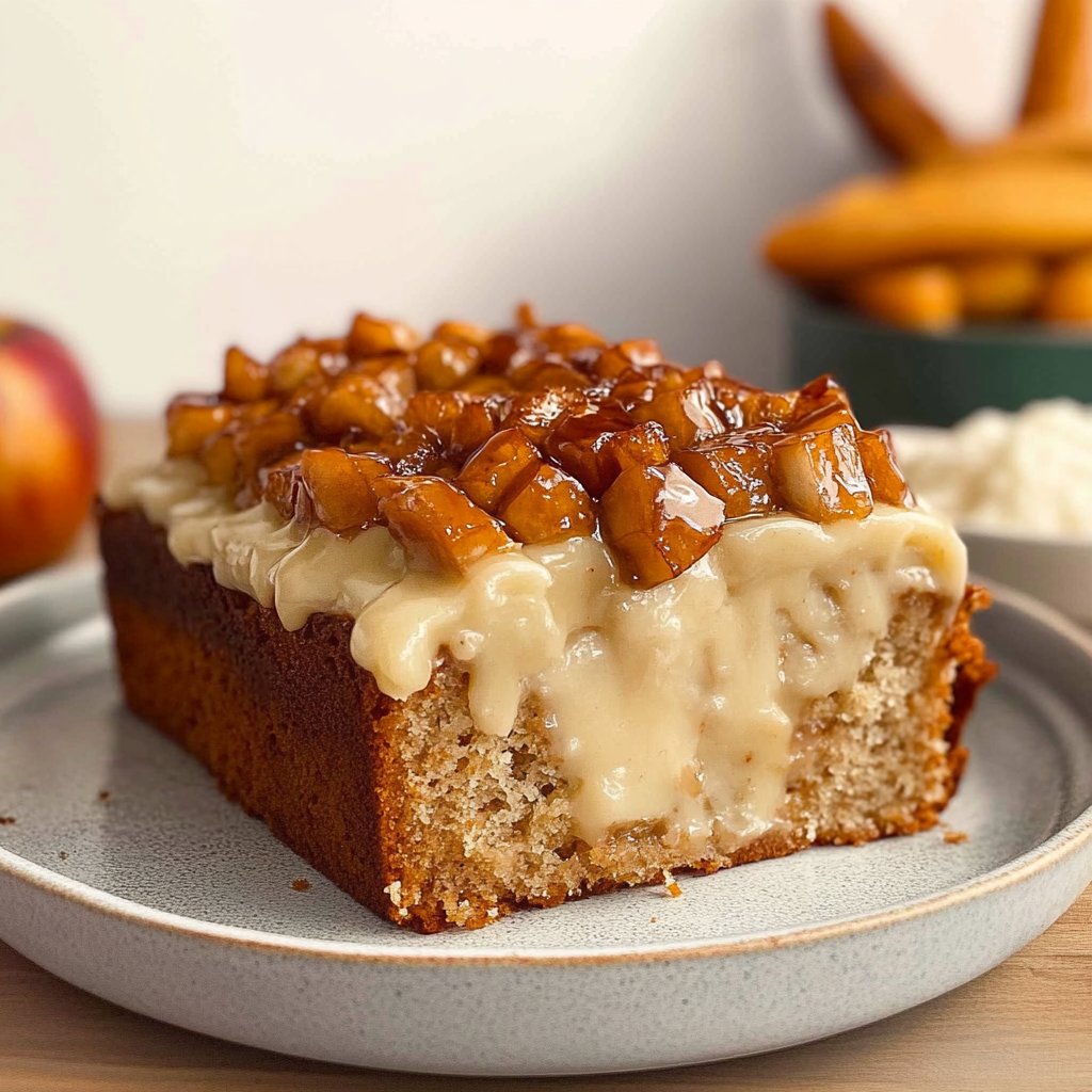 Recipe preparation for Apple Bread
