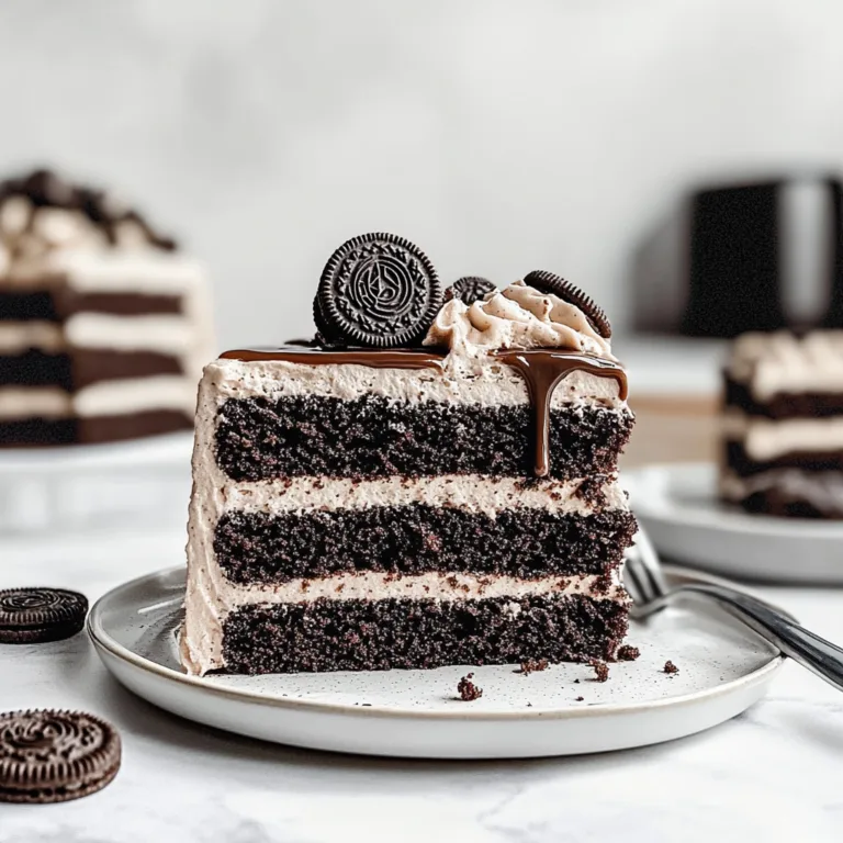 Indulge in This Decadent Vegan Oreo Cake Recipe
