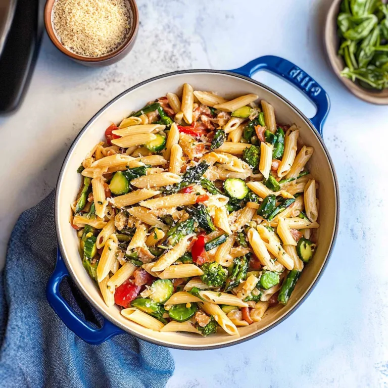 Irresistible Delicious Pasta Primavera Bowl Recipe
