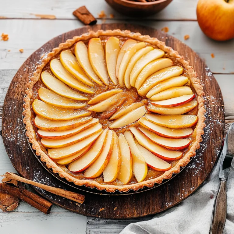 Irresistible French Cinnamon Apple Tart Recipe to Try Now