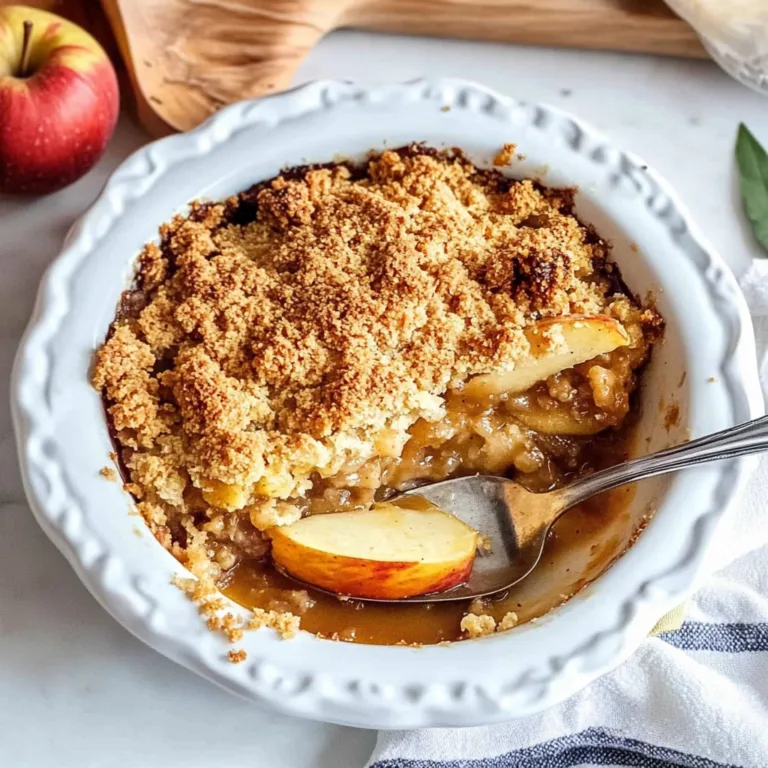 Irresistible Apple Crumble Recipe – A Warm, Cozy Delight