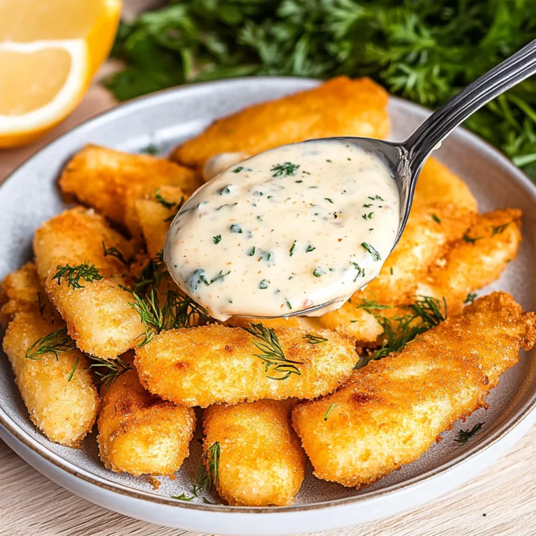 Elevate Your Seafood with Perfect Tartar Sauce Recipe