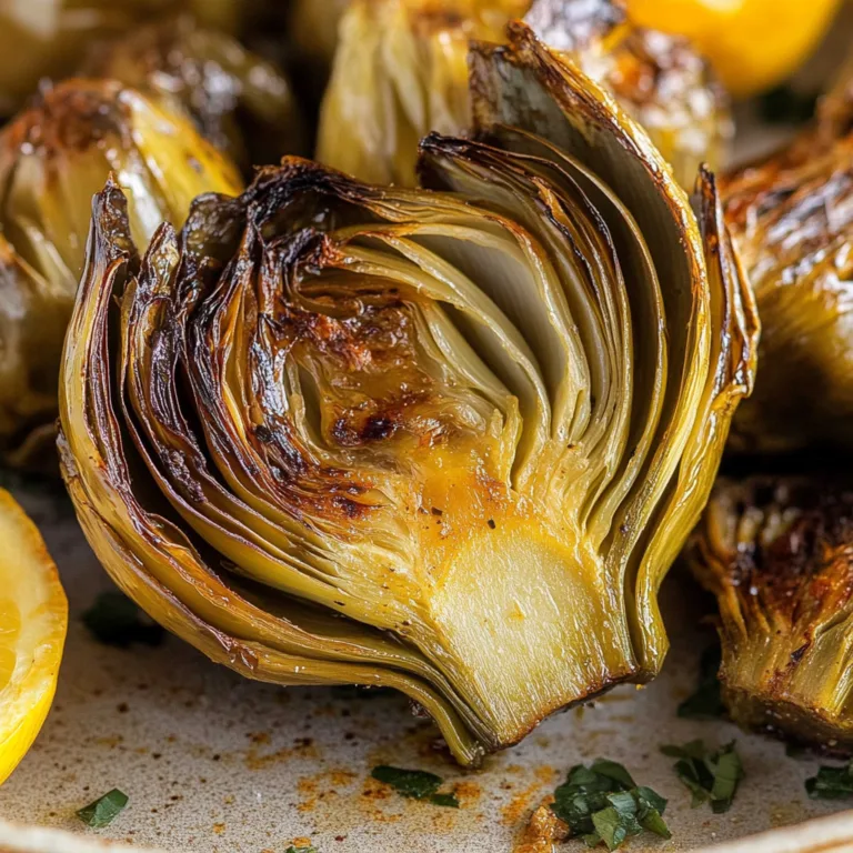 Irresistible Oven Roasted Artichokes: A Flavorful Delight