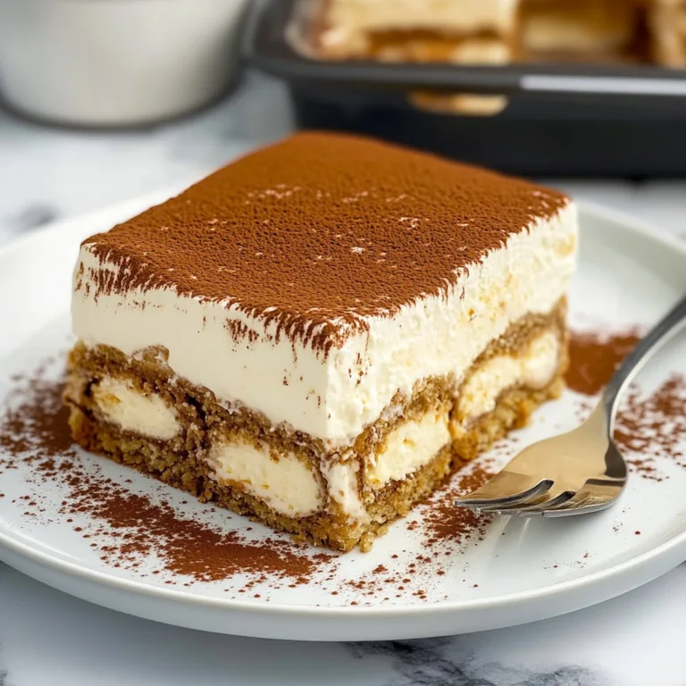 Irresistible Tiramisu Recipe: A Sweet Italian Delight