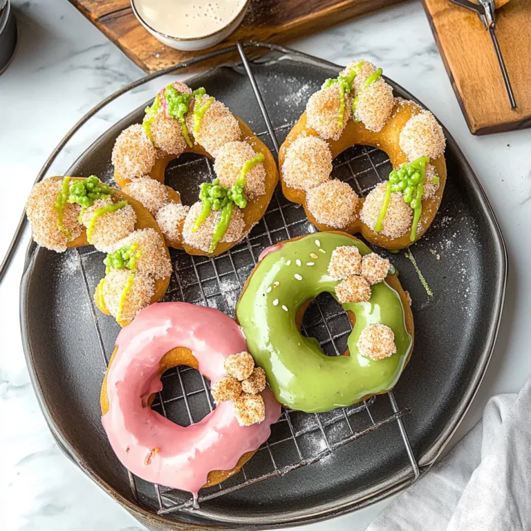 Irresistible Mochi Donuts: A Chewy Delight to Savor