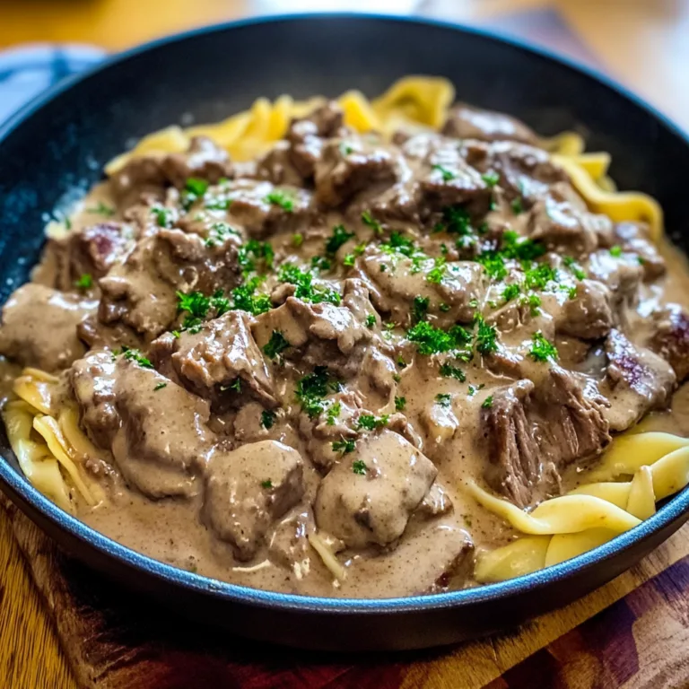 Savory Beef Stroganoff Recipe for Cozy Nights