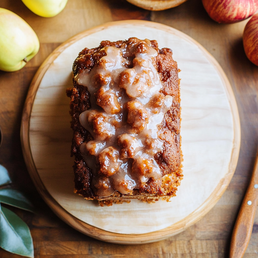 Recipe preparation for Amish Apple Fritter Bread Recipe