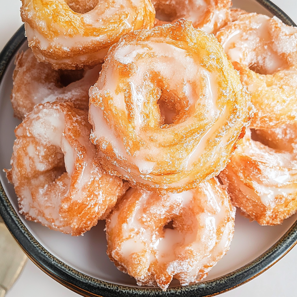 Recipe preparation for French Crullers