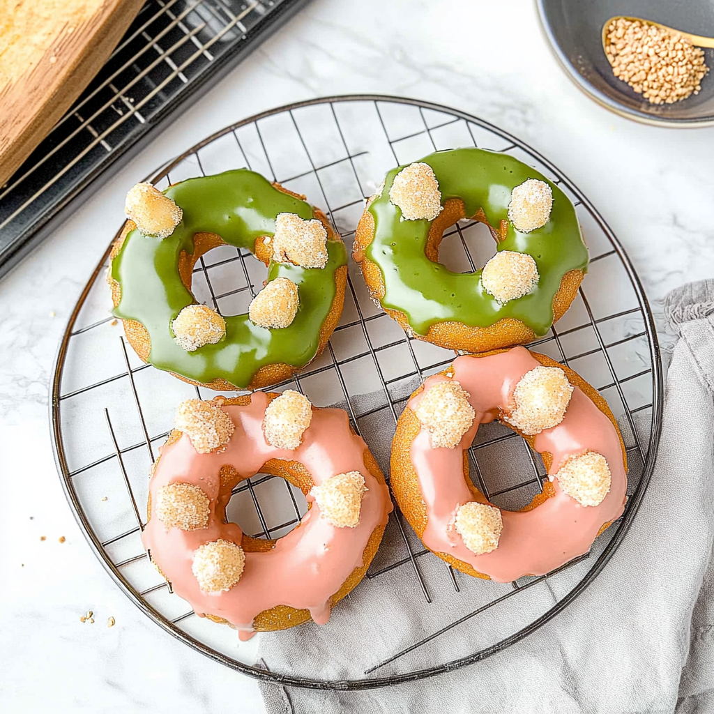 Recipe preparation for mochi donut