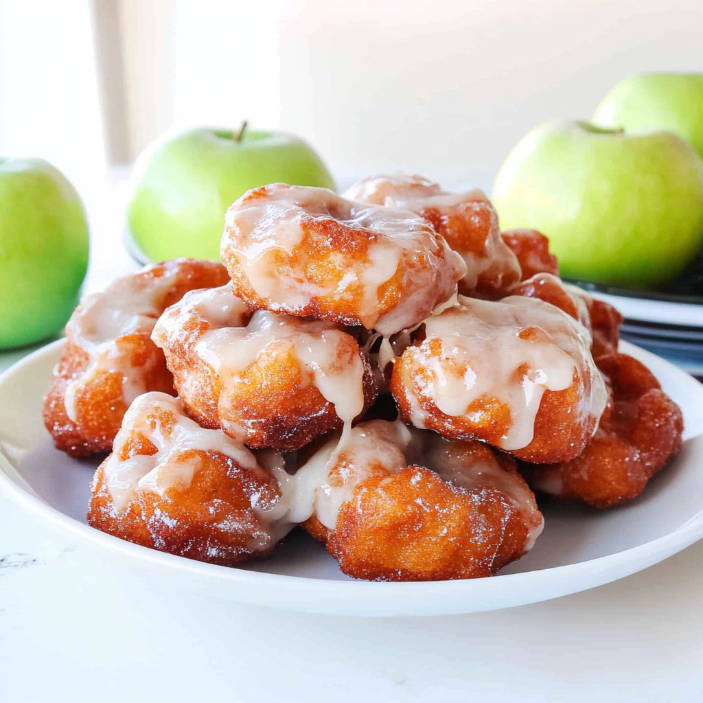 Recipe preparation for apple fritters recipe