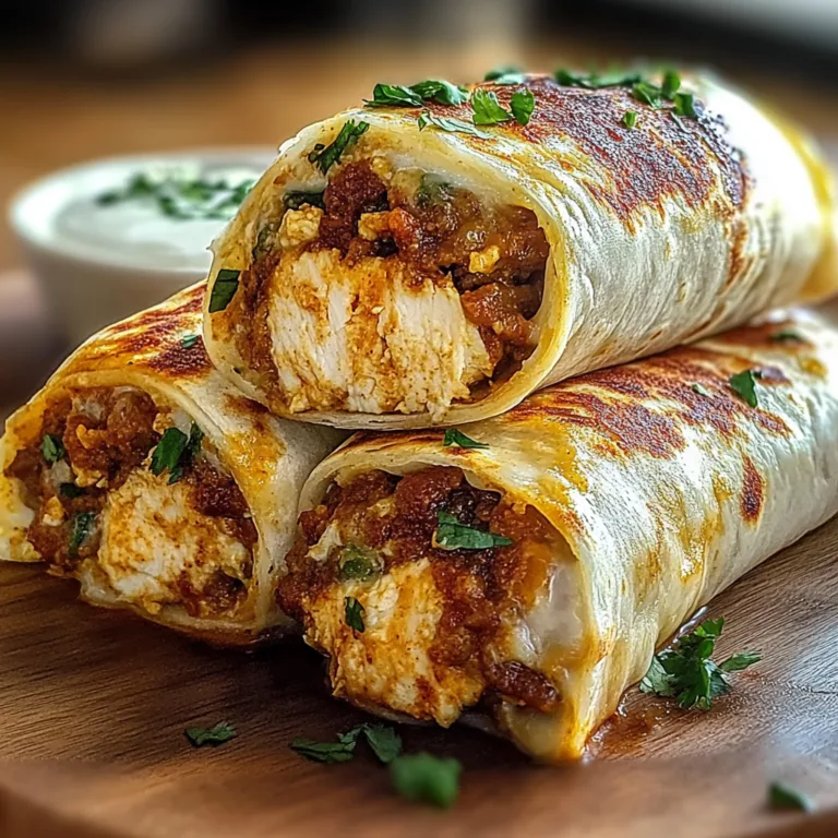 Crispy Parmesan Garlic Chicken Burritos: Flavor Explosion!