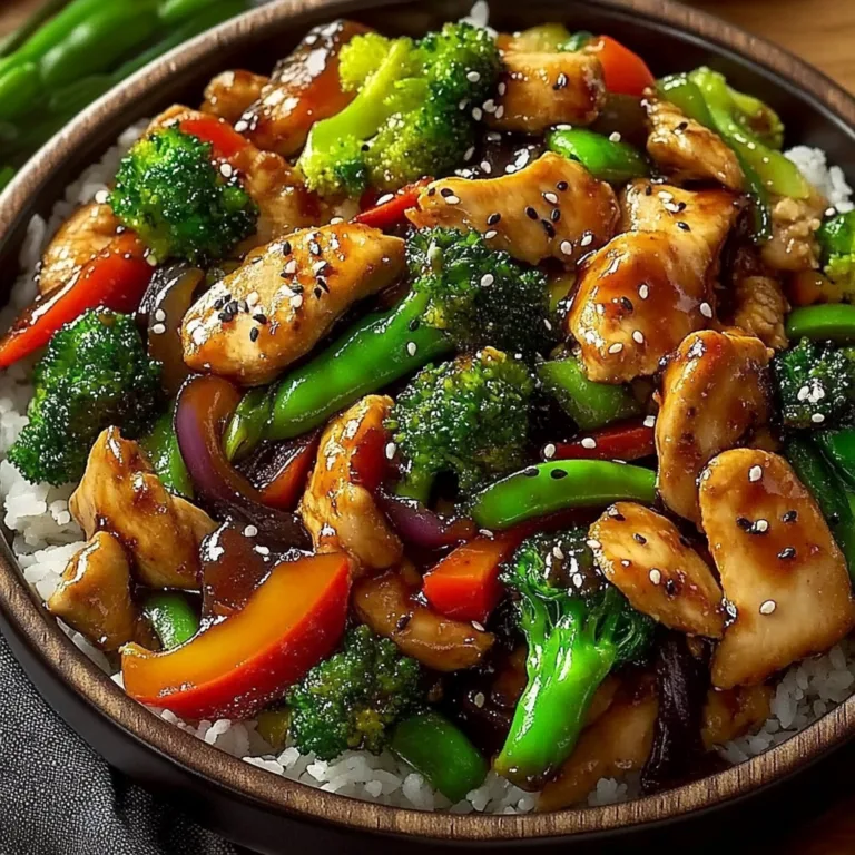 Irresistible Colorful Teriyaki Chicken Stir-Fry Recipe