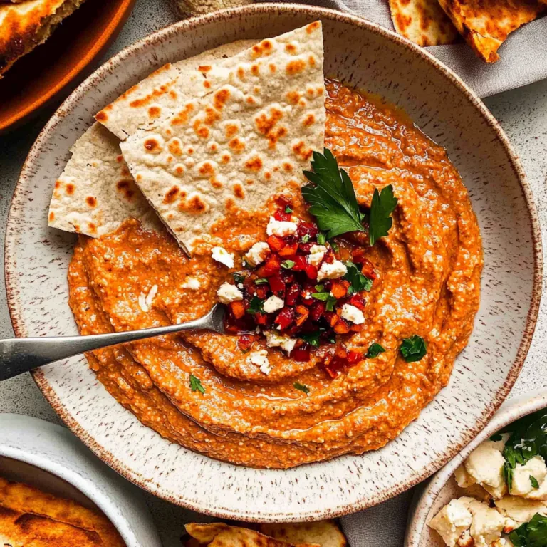Irresistible Roasted Red Pepper Dip Recipe for Gatherings