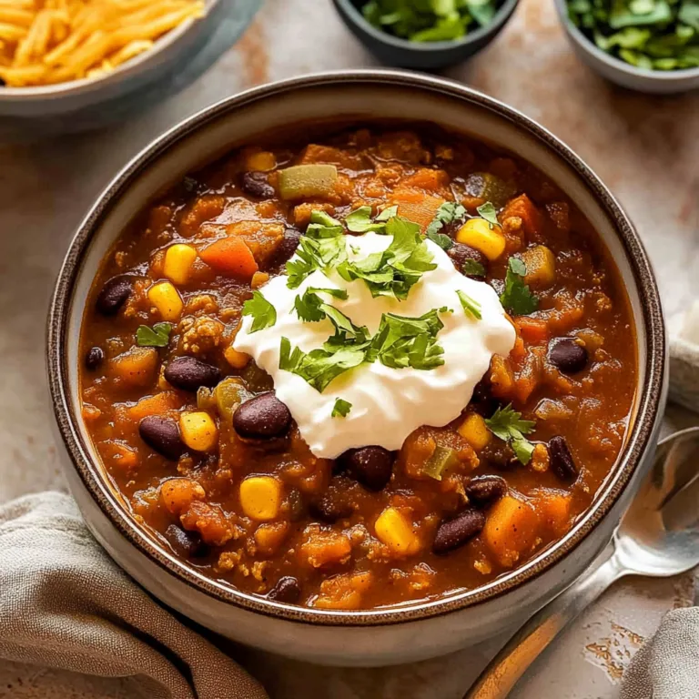 Hearty Pumpkin Chili Recipe: Cozy Comfort in Every Bite