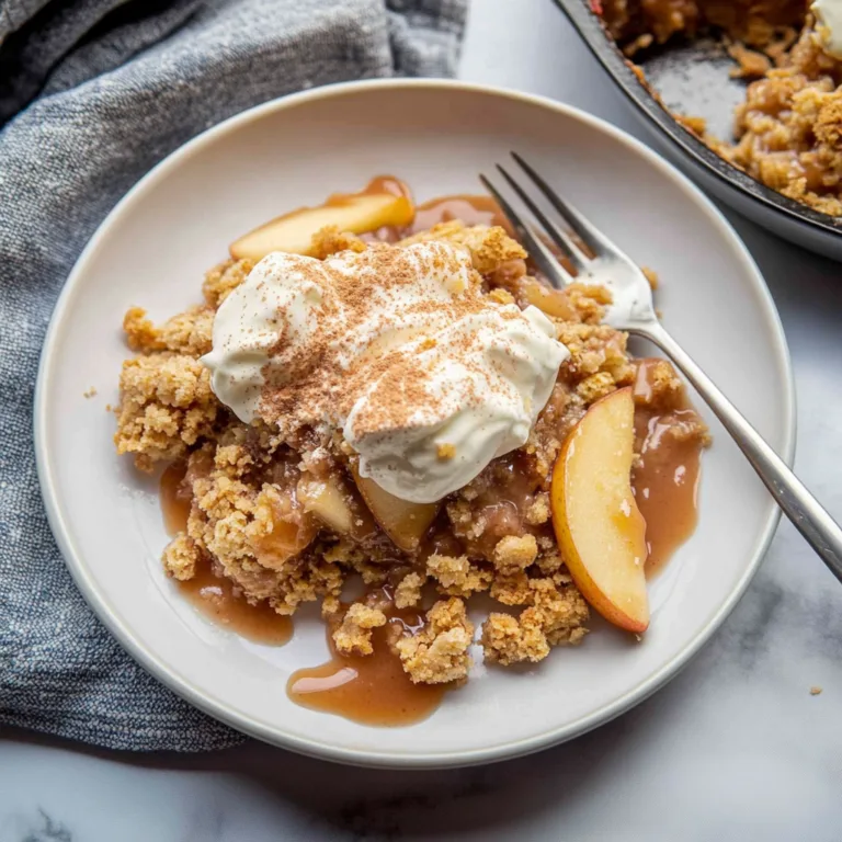 Irresistible Cinnamon Apple Crisp Recipe for Cozy Nights