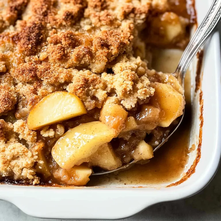 Irresistible Classic Apple Crumble Recipe for Cozy Nights