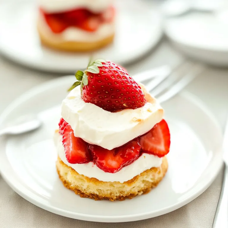 Irresistible Homemade Strawberry Shortcake Delight