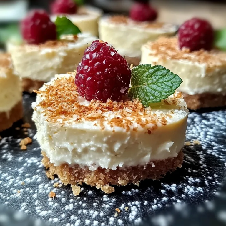 Irresistible Coconut Milk Mini Cheesecakes Recipe