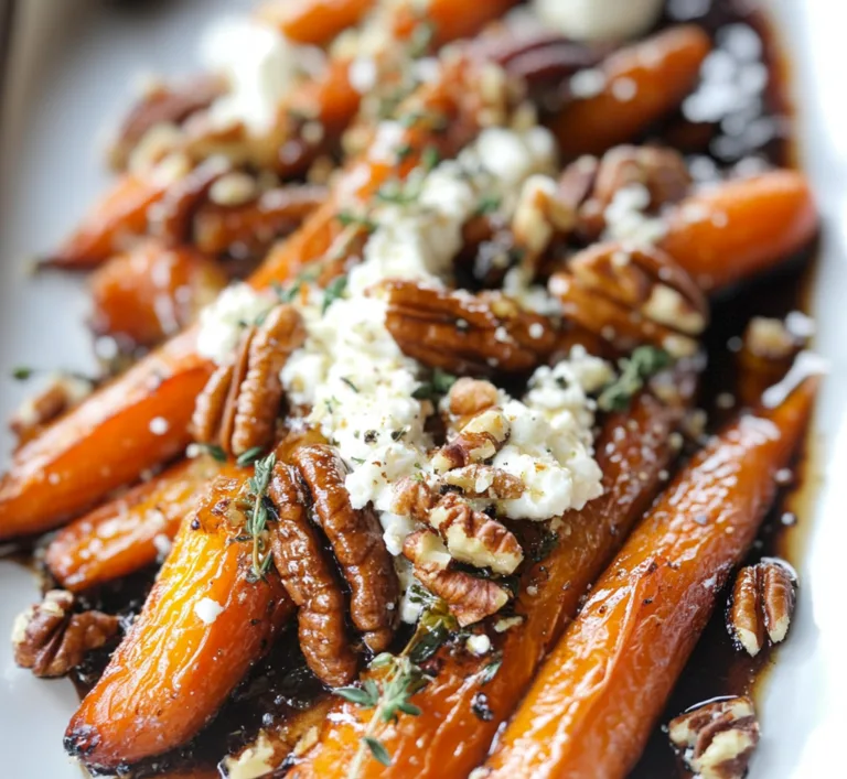 Irresistible Roasted Carrots with Candied Pecans Recipe