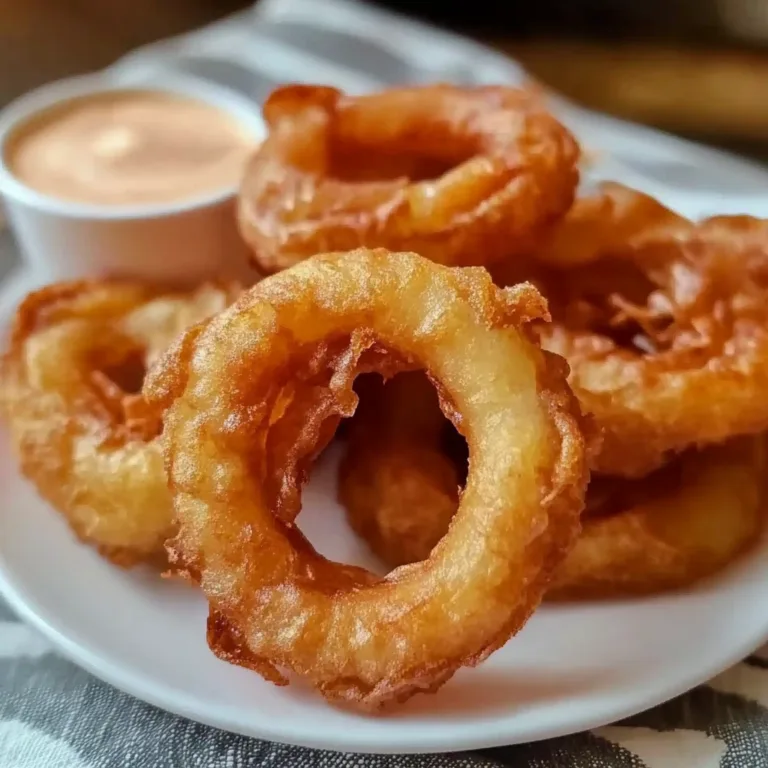 Crispy Beer Battered Onion Rings Recipe You’ll Love