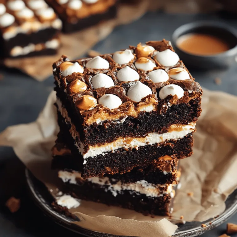 Irresistible S’mores Brownies: A Sweet Campfire Delight