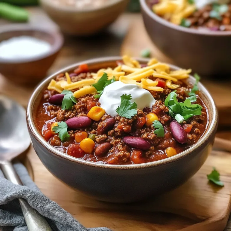 Ultimate Crockpot Chili Recipe for Cozy Comfort Food