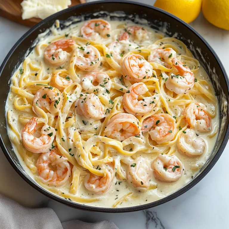 Creamy Shrimp Alfredo: A Comfort Food Delight