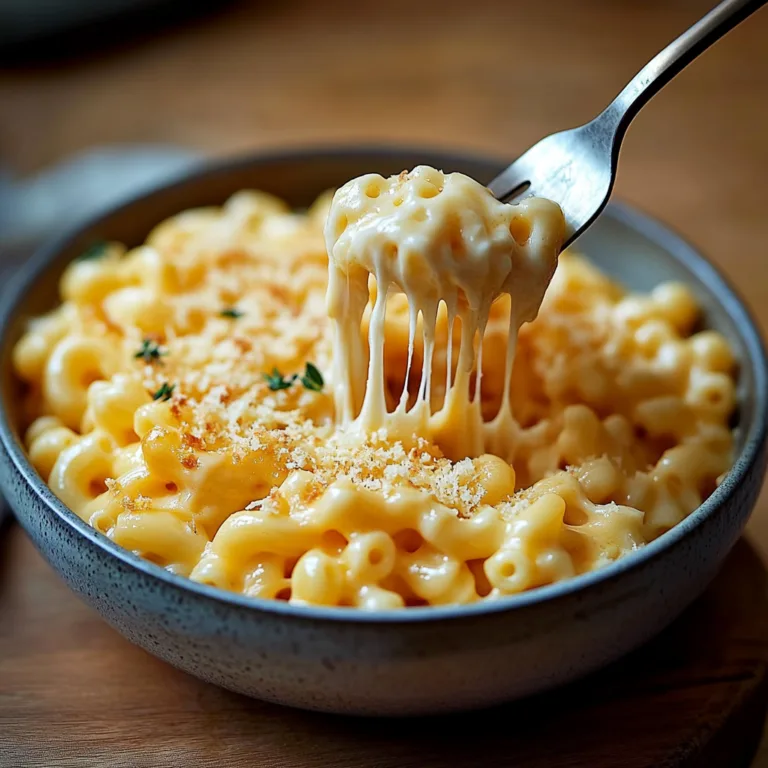Indulge in Dreamy White Cheddar Mac: Ultimate Comfort Food