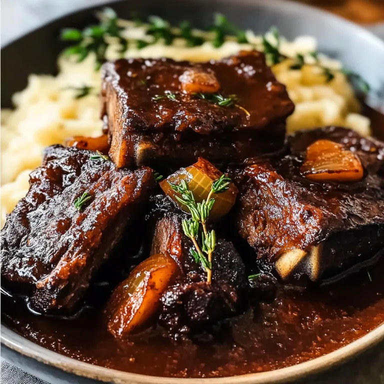 Irresistible Crockpot Beef Short Ribs Recipe for Comfort