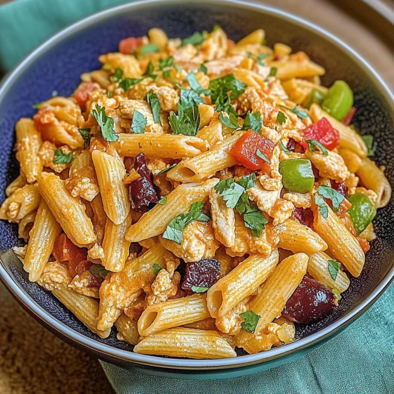Chicken Fajita Pasta Salad Recipe – A Zesty Delight!