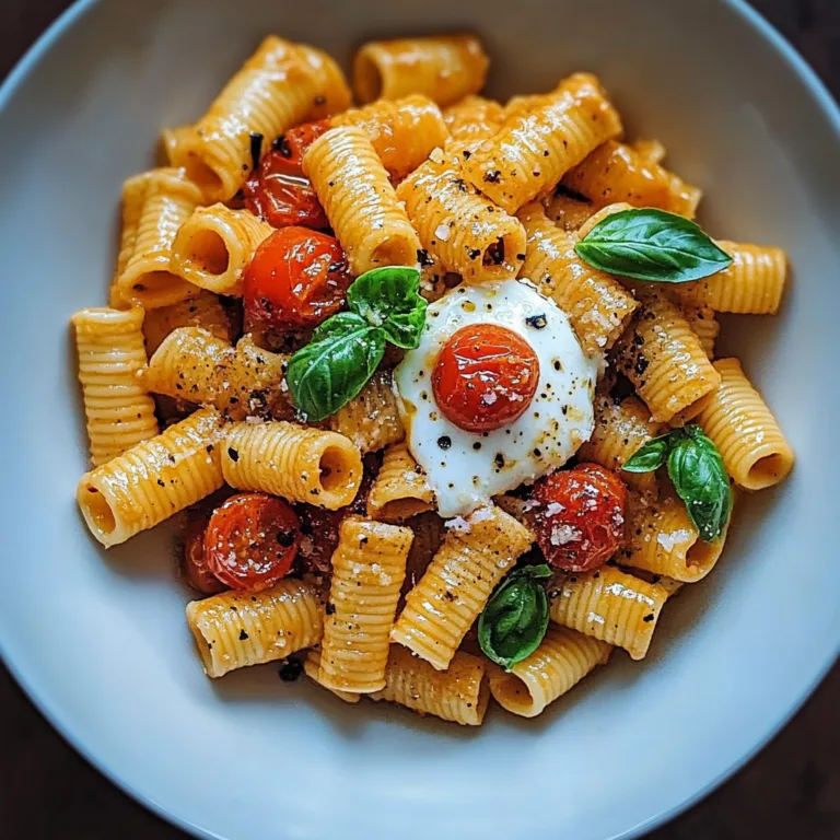 Delightful Cherry Tomato and Basil Pasta Recipe to Savor