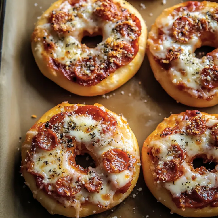 Irresistible Homemade Pizza Bagels for Easy Entertaining