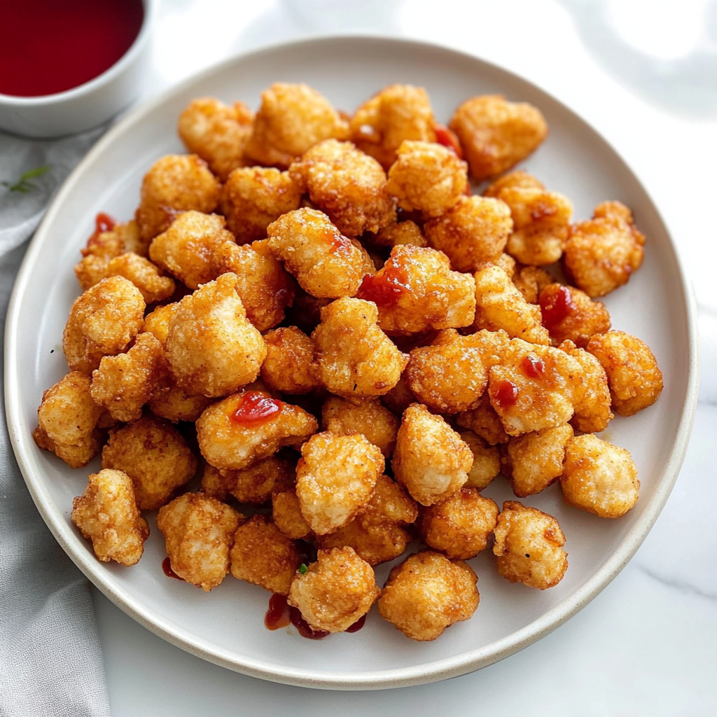 Recipe preparation for Popcorn Chicken