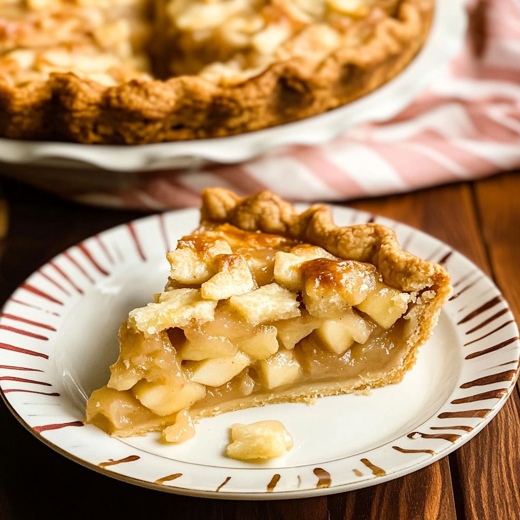 Recipe preparation for Italian Apple Pie