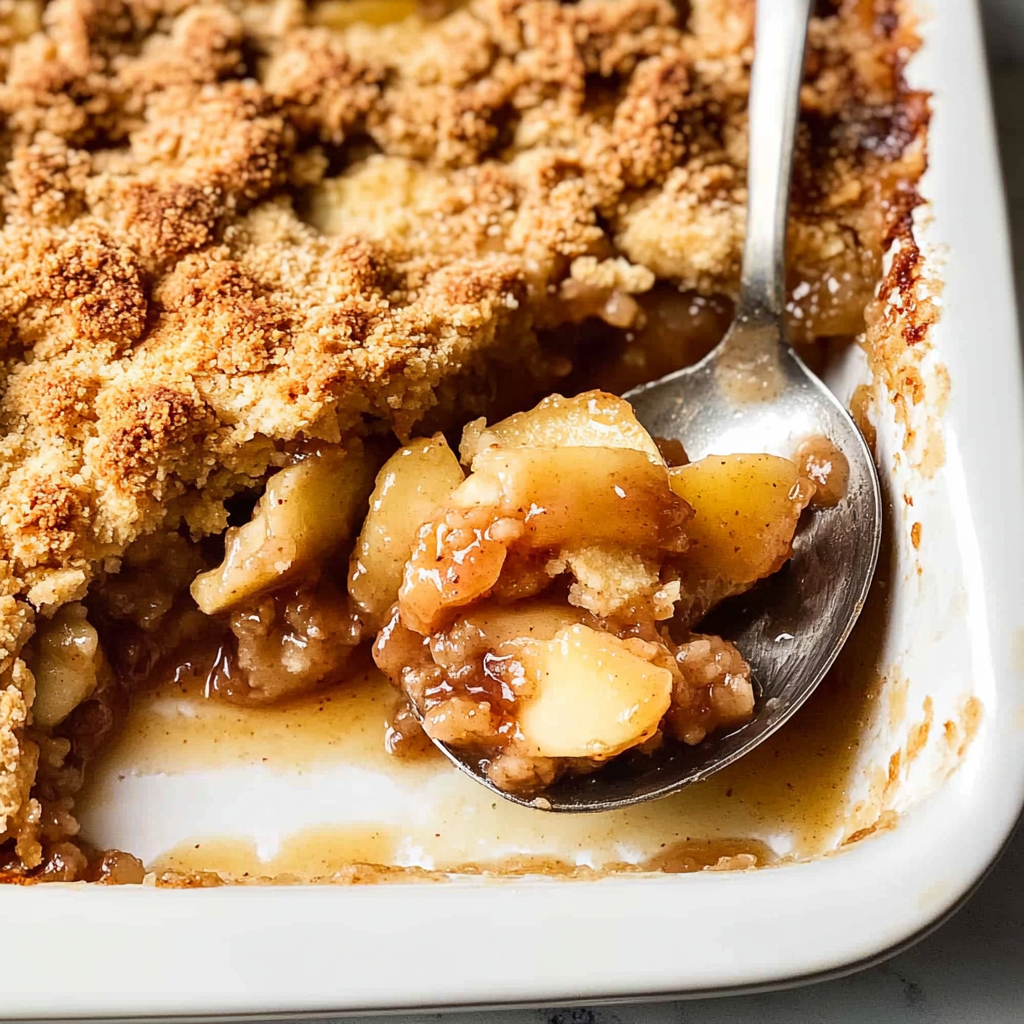 Recipe preparation for Classic Apple Crumble Recipe