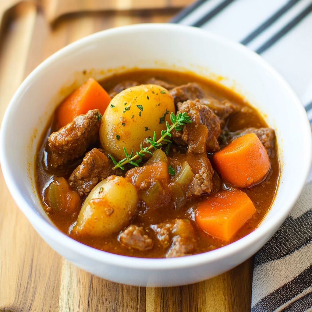 Recipe preparation for Crock Pot Beef Stew