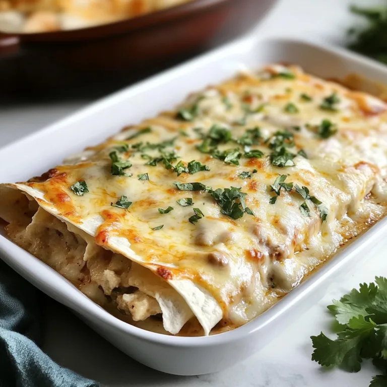 Irresistible Chicken Enchiladas: A Flavorful Delight