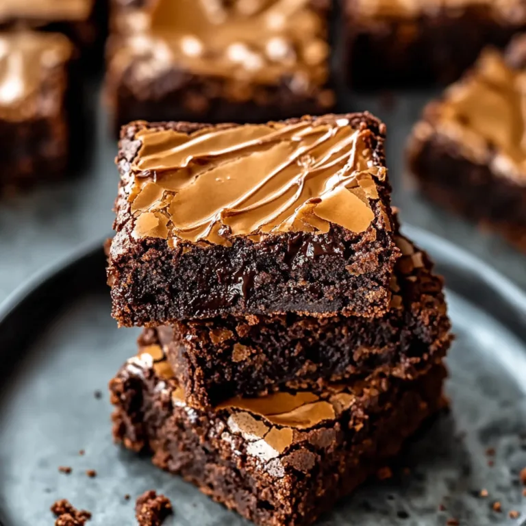 Decadent Biscoff Brownies: A Chocolatey Delight Recipe
