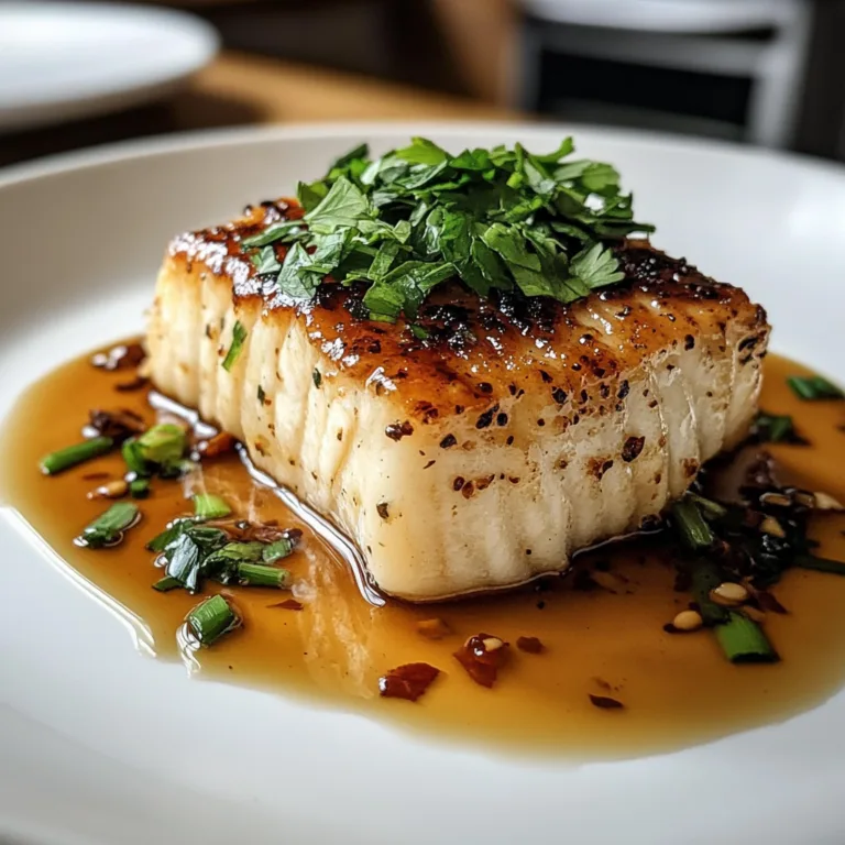 Irresistible Ginger Soy Glazed Cod Recipe for Dinner Bliss