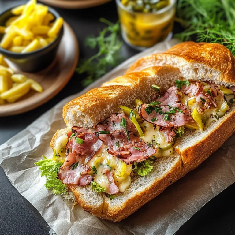 Irresistible Cuban Garlic Bread Sandwiches Recipe